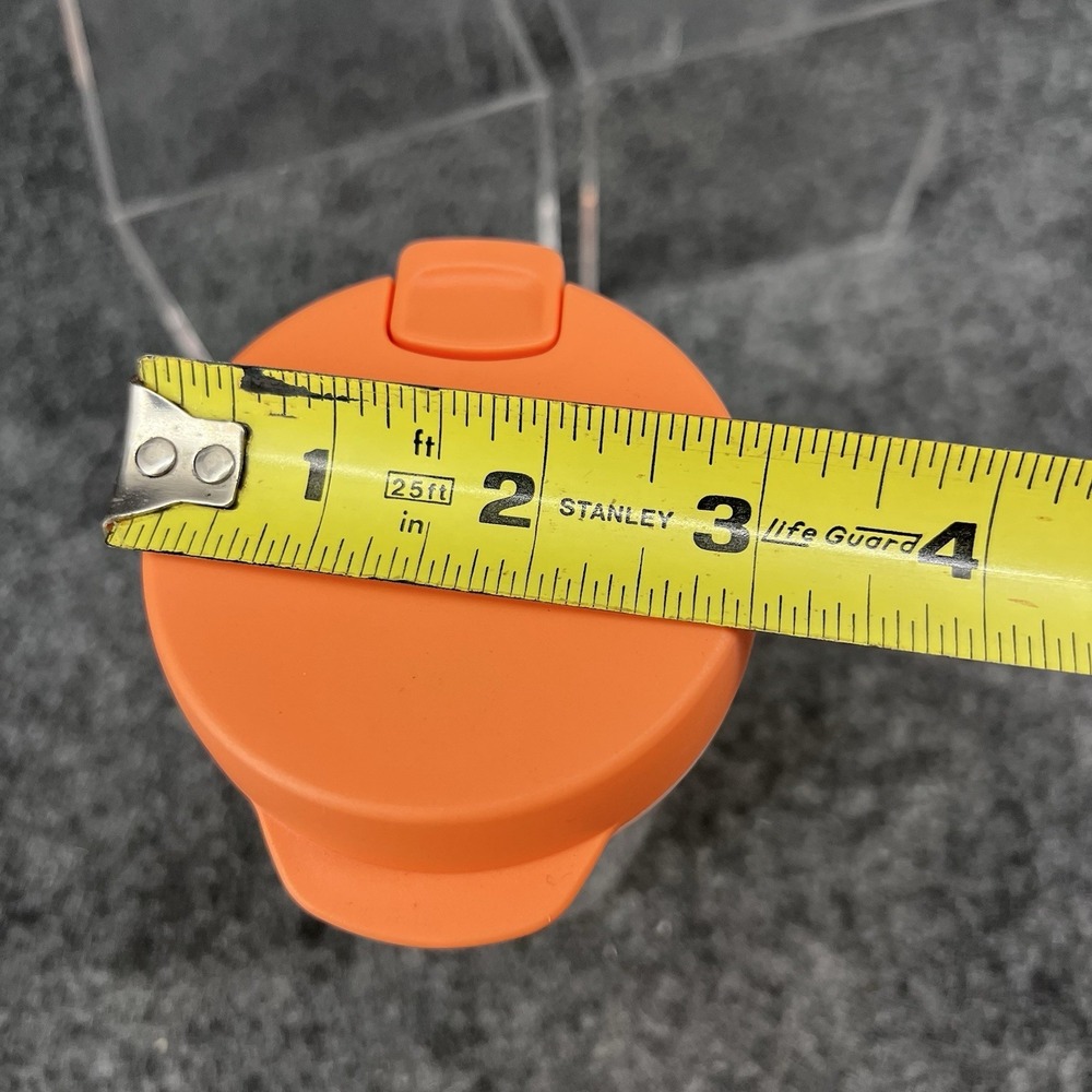Tupperware 16oz Shaker Cup Orange Coral Flip Top Lid 8415A 8416A 8417A New 2 - Picture 8 of 8